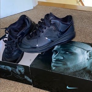 Lebron 8 V2 Low Black on Black Sneakers